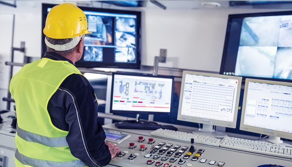 Worker At Computer