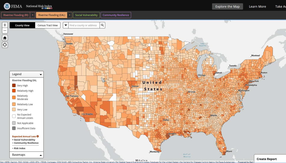 FEMA Nat Risk Index